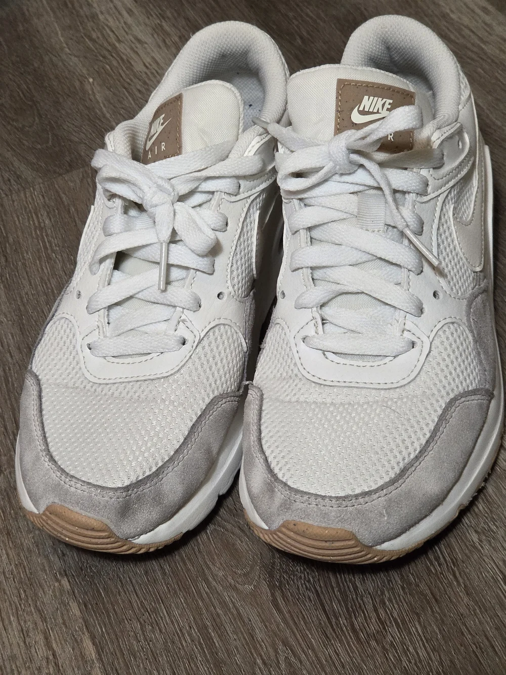 Nike Air Max SC Women’s Size 9.5 White Gray Tan Sneakers CW4554-108